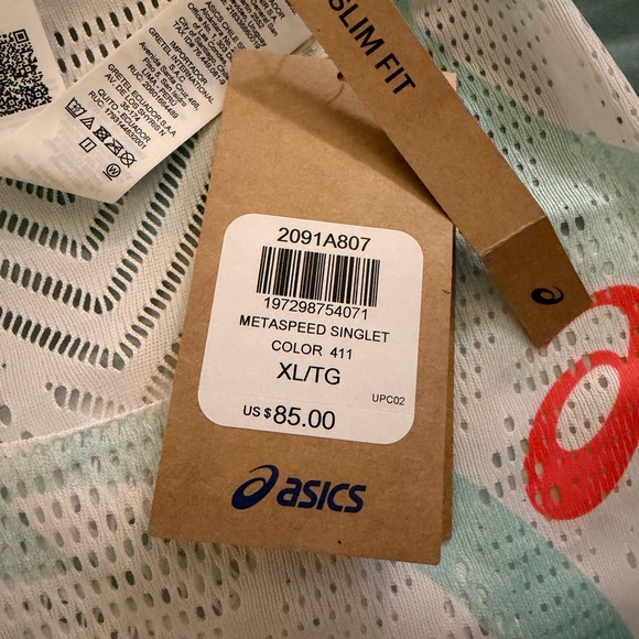ASICS METASPEED Singlet XL Slim Fit NWT - Picture 2 of 6
